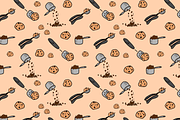 Doodle Art Pattern Bundle, a Food Illustration by AJ Doodles (Thumbnail 11 of 13)
