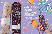 Moths, graphics and seamless pattern, a Pattern Graphic by Blue Lela Design (Thumbnail 5 of 5)