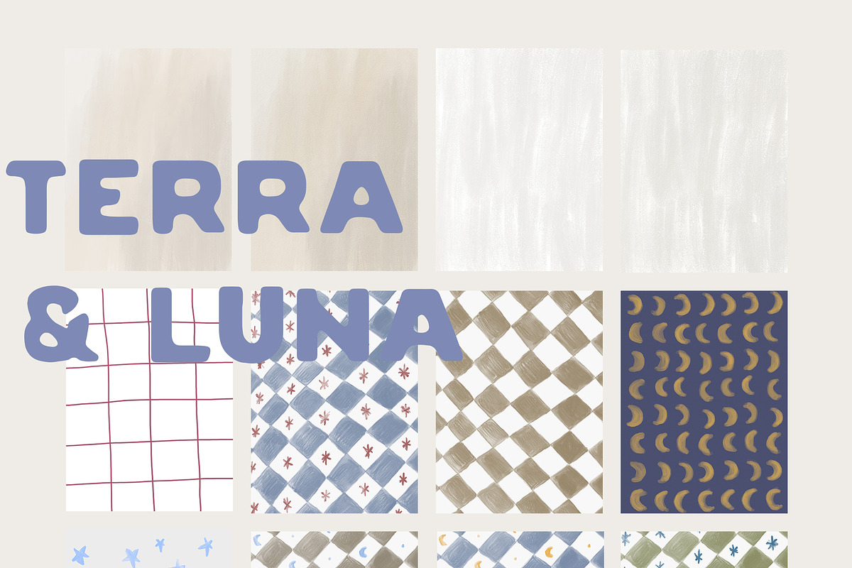 Handmade Mediterranean Backgrounds, a Background Graphic by Lana Elanor (Photo 8 of 10)