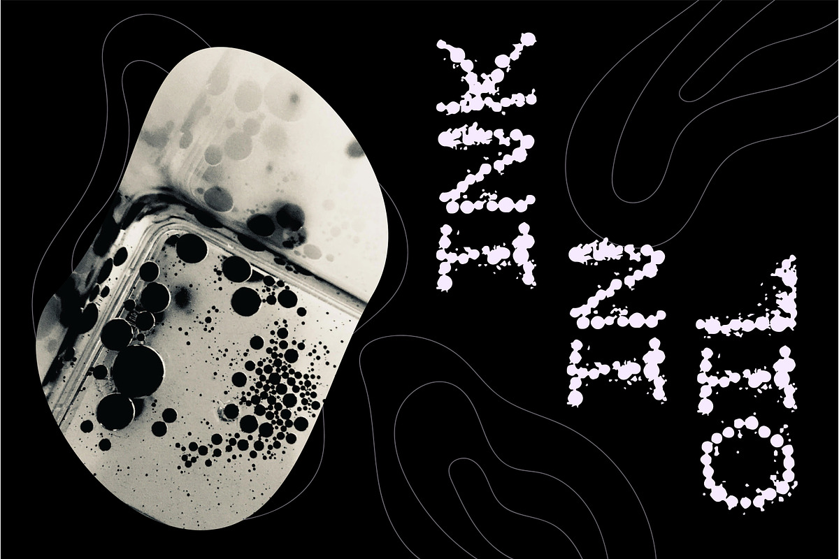 INKLETS - Display Font, a Font by Hybridbee Design (Photo 5 of 6)