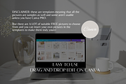 White Christmas Instagram Templates, a Social Media Template by SociallyyCreative (Thumbnail 6 of 10)