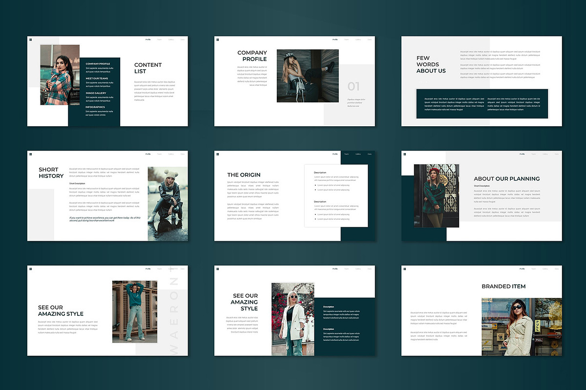Waeront - Powerpoint Template, a Presentation Template by StreaksideStd
