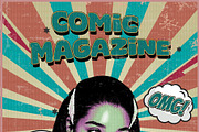 Retro Comic Book Style Poster Art, an Action Add-On by Photoshop Action (Thumbnail 16 of 21)