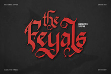 The Feyals | Blackletter Typeface