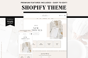 Shopify Theme - Neutral White, a Shopify Template by Macarons and Mimosas (Thumbnail 1 of 11)
