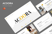 Acoora - Powerpoint Template, a Presentation Template by AQR Studio