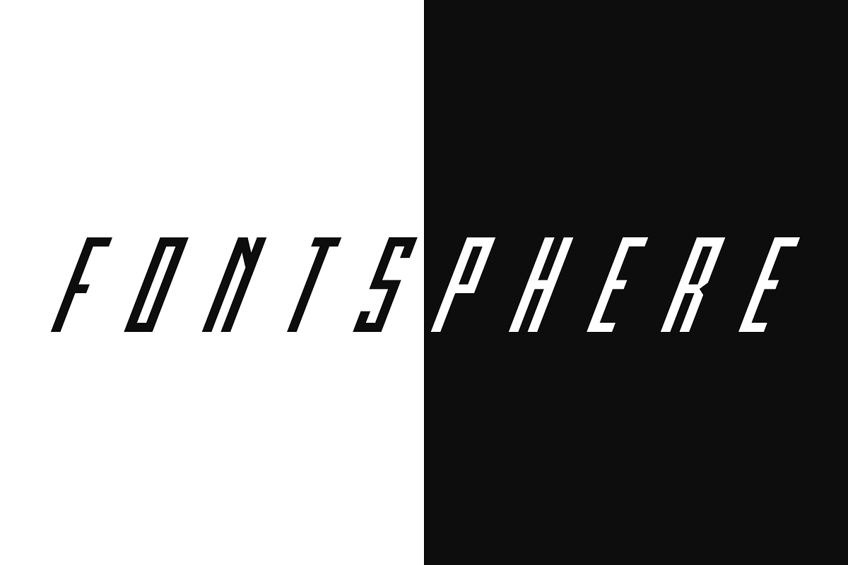 LOGX-30 Font Family preview 5