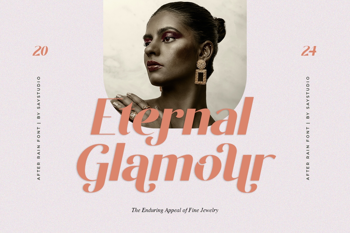 After Rain - Luxury Sans Serif Font, a Sans Serif Font by Say Studio (Photo 6 of 13)