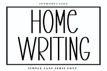 Home Writing