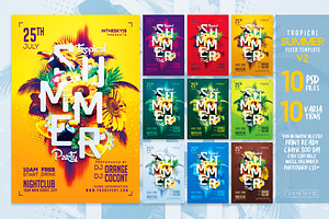 Tropical Summer V2 Flyer Template