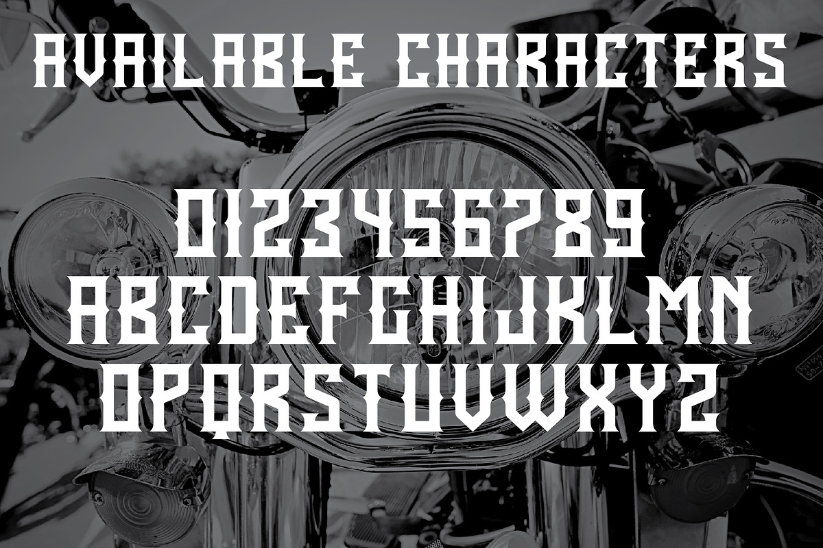 Born Free Typeface preview 2