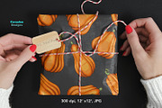 Thanksgiving Pumpkins Patterns, a Pattern Graphic by Serghei Caraulan (Thumbnail 3 of 9)