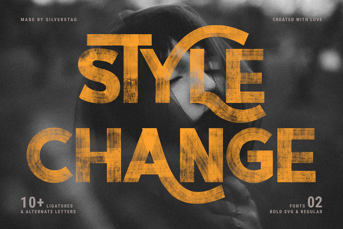 LYON & CREST - HandPainted SVG Type, a Sans Serif Font by SilverStag Type Foundry (Photo 16 of 22)