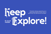 Eastline, a Blackletter Font by din-studio.com (Thumbnail 12 of 12)