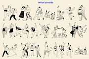 Cheers! Happy People Illustrations, a Person Illustration by Olly Kava (Thumbnail 5 of 10)