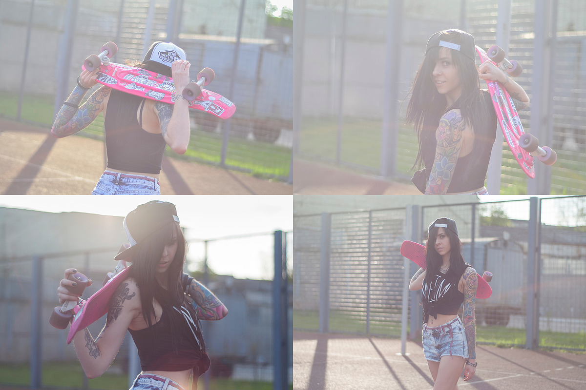 Skater Girl Bundle (15 Photo), a Sports & Recreation Photo by Dominik Day (Photo 2 of 5)