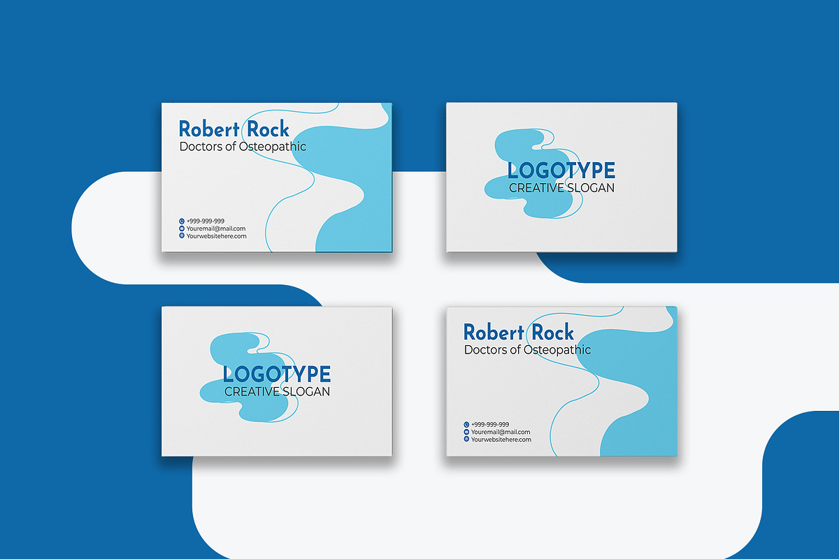 Health Clinic - Business Card, a Design Template by VUNIRA (Photo 2 of 2)