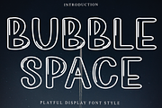 Bubble Space, a Serif Font by InermediaSTUDIO (Thumbnail 7 of 8)