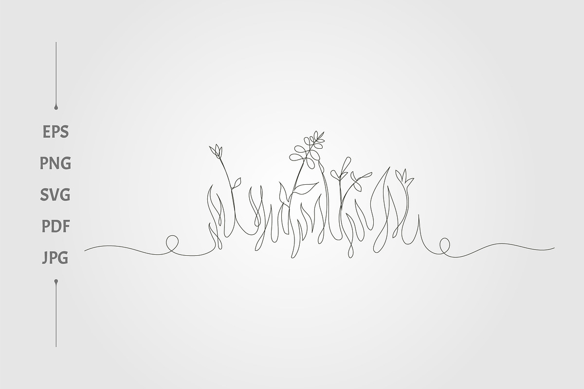 simple botanical nature, an Object Graphic by lawoel (Photo 2 of 3)