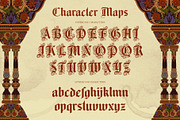 Old Master Typeface, a Blackletter Font by alit design (Thumbnail 9 of 17)