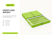 Credit Card Mockup, a Mockup by Green Art (Thumbnail 3 of 7)
