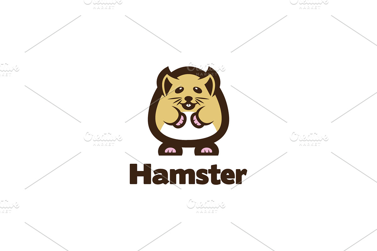 Hamster - Cartoon Animal Mascot Logo, a Branding & Logo Template by ashenterprise (Photo 1 of 3)