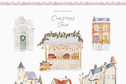 Childhood Noël Christmas Clipart, a Decorative Illustration by Muse Artist (Thumbnail 18 of 27)