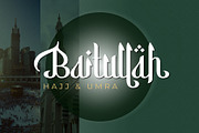 Basmala - An Arabic Style Typeface, a Font by Afkari Studio (Thumbnail 13 of 14)