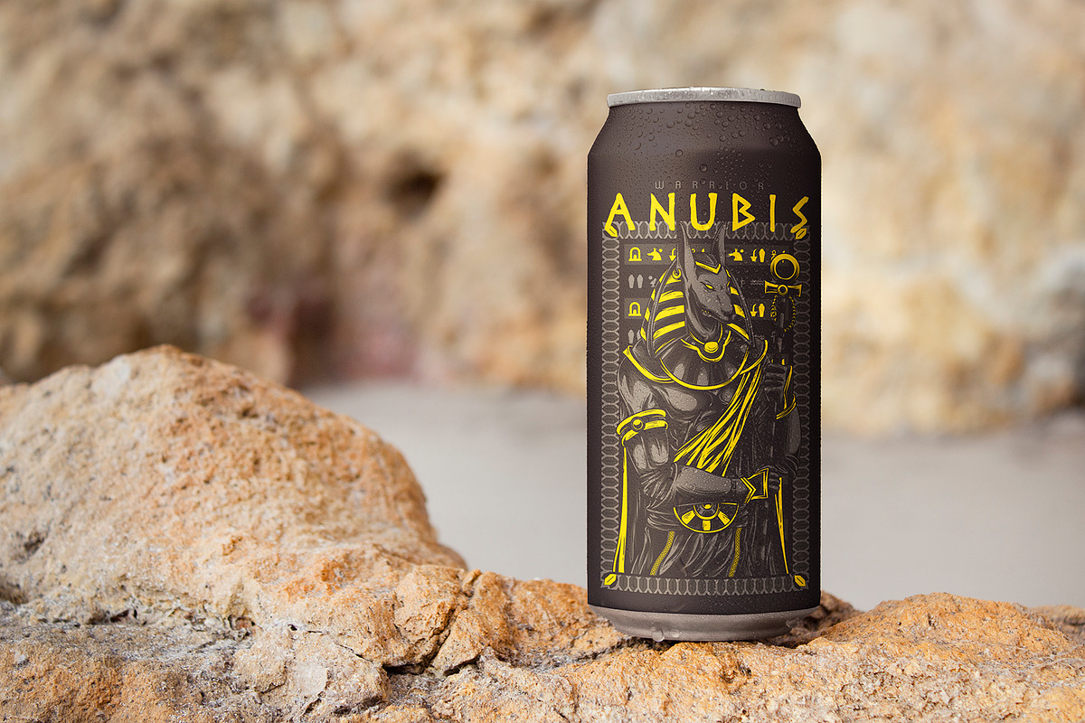16oz Can on the Stone, a Packaging Mockup by SmartDesigns (Photo 2 of 5)