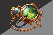 Watercolor Steampunk Autumn Clipart, an Illustration by Black Bird Studio (Thumbnail 6 of 6)