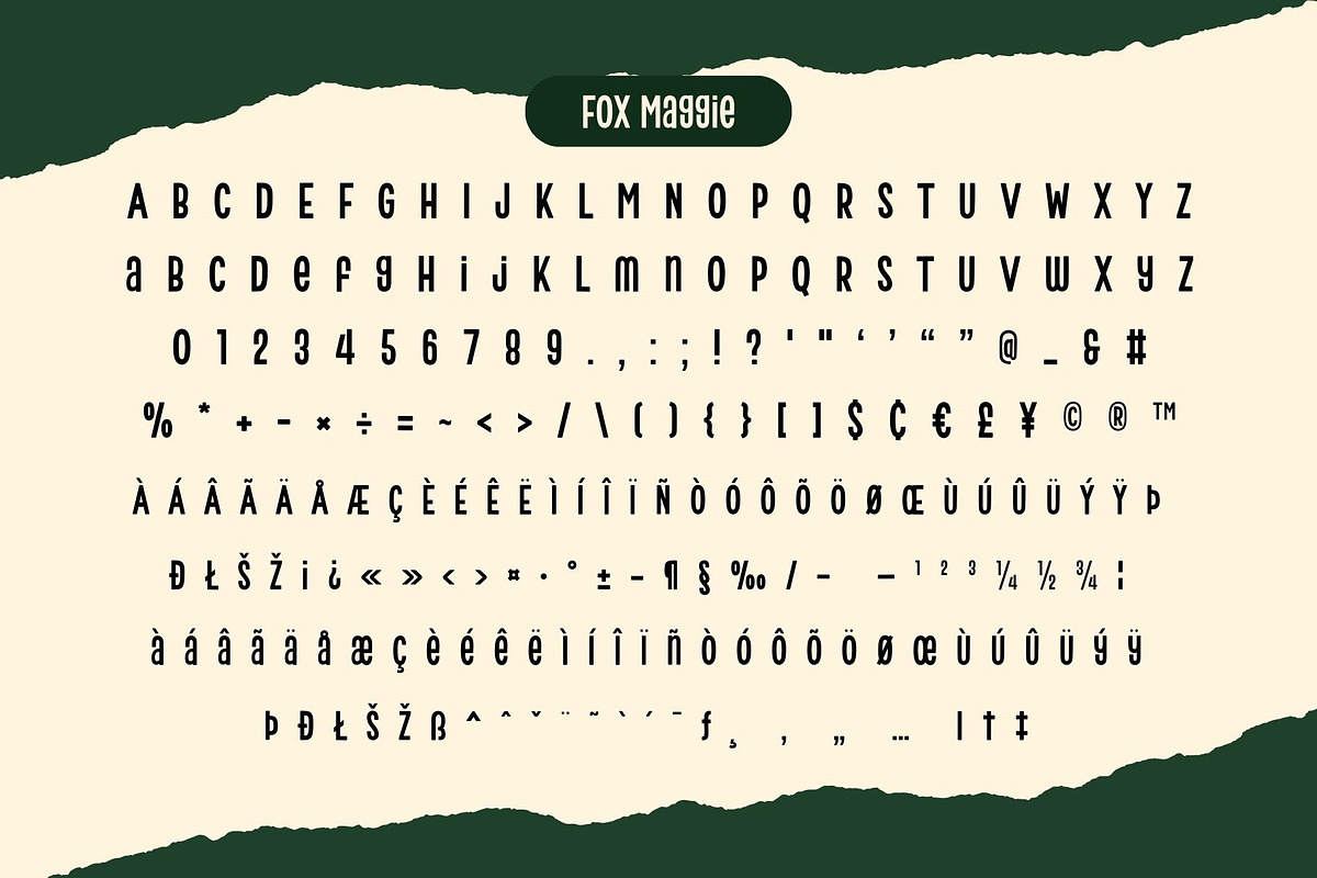 Fox Maggie: 4 Font Styles, a Handwritten Font by Fox7 By Rattana (Photo 9 of 13)