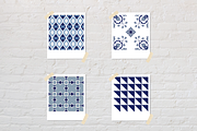 Vector seamless azulejos patterns., a Pattern Graphic by Getalo Viktoriia (Thumbnail 7 of 8)