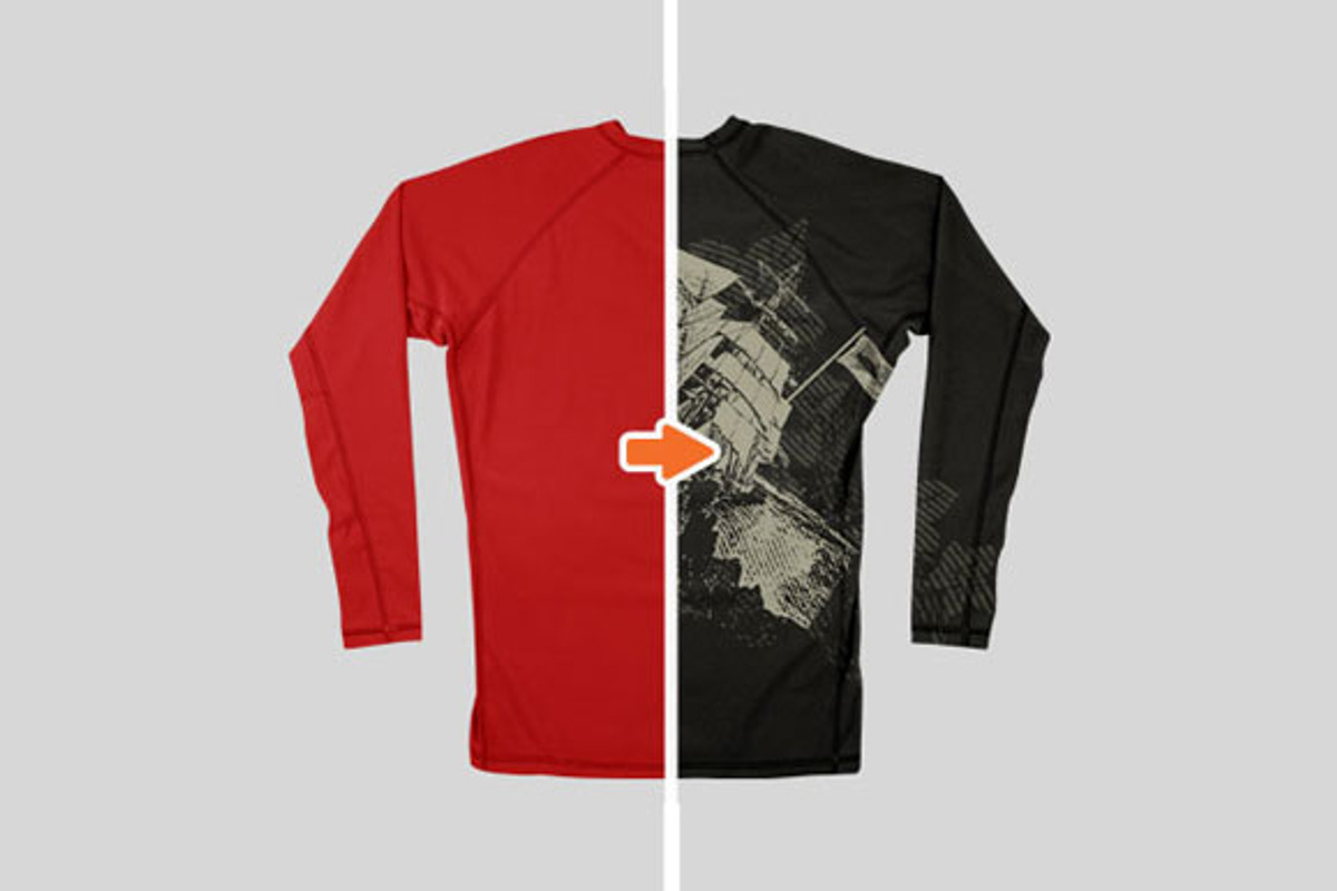 Men’s Rashguard Mockup Template Pack, a Product Mockup by Go Media's Arsenal (Photo 2 of 3)