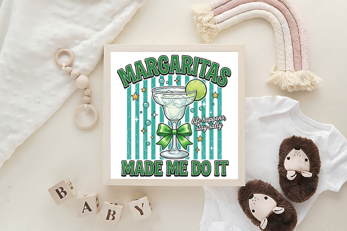 Margaritas Made Me Do It Summer PNG, an Illustration by CraftArtStudio (Photo 4 of 4)