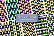 40 Optical Illusions Vector Patterns, a Pattern Graphic by Guten Tag Vector (Thumbnail 10 of 10)