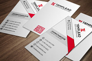Corporate Business Card CM067, a Business Card Template by annozio (Thumbnail 1 of 4)