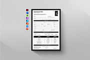 Registration Form Template, a Stationery Template by DesignCrest (Thumbnail 1 of 6)