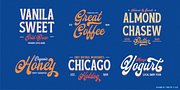 Gathes, a Script Font by Thirtype (Thumbnail 5 of 8)