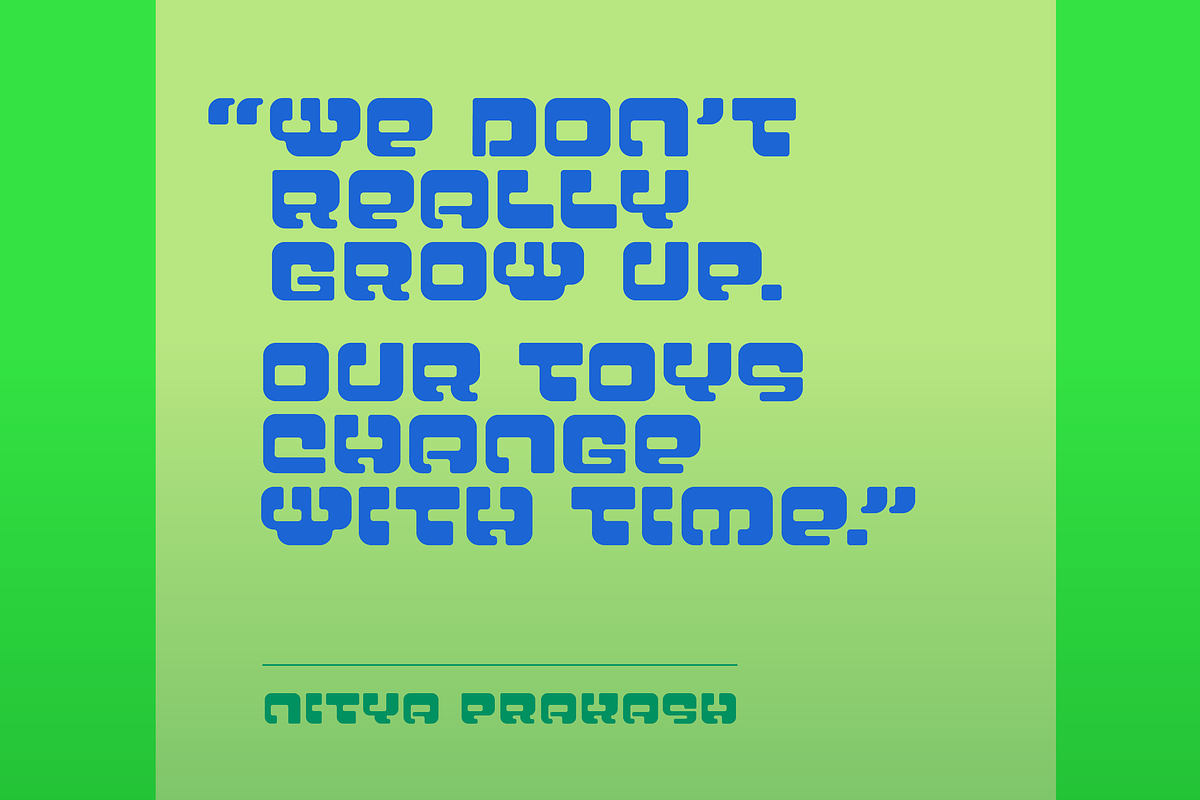 Playpen Fun Display Font (2 fonts), a Font by SelfBuild Type (Photo 2 of 4)