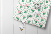 Pink Floral Grand Millennial Pattern, a Pattern Graphic by Hello Holly Studio (Thumbnail 6 of 10)