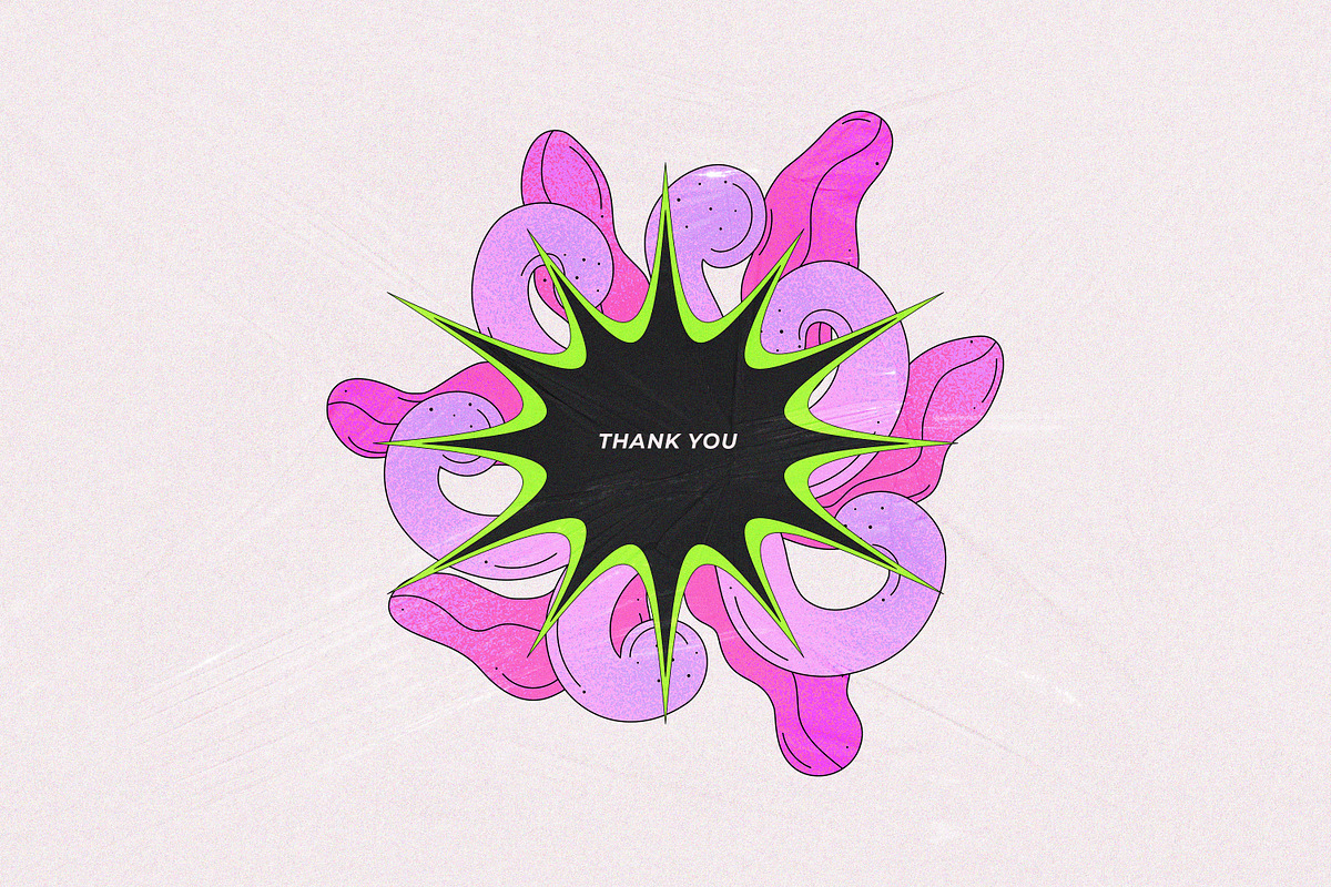 Wavy Flora - Flowers and Shapes, a Decorative Illustration by Leila Divine (Photo 15 of 15)