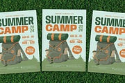 Summer Camp Flyer, a Flyer Template by Gumico Studio. (Thumbnail 1 of 3)