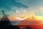Summers Typeface + BONUS vector, a Font by inumocca_type (Thumbnail 6 of 6)