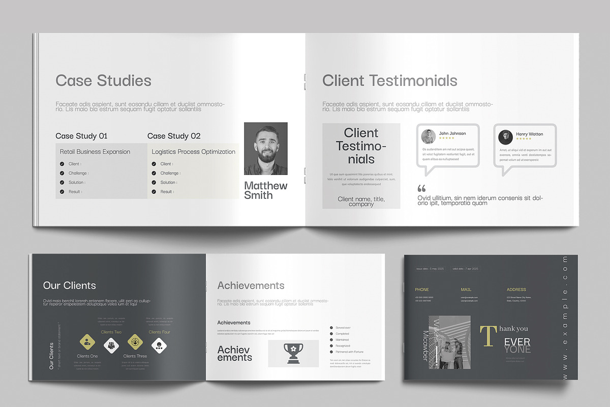 Professional Company Profile preview 5