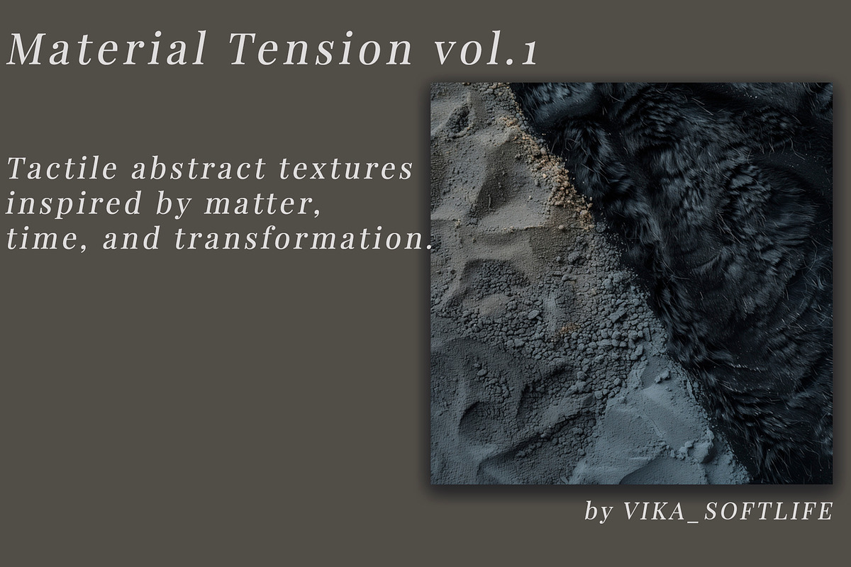 Material Tension vol.1 — Texture Set, a Texture Illustration by Vika_Softlife (Photo 1 of 4)