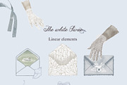 The White Swan Ballet vintage set, a Decorative Illustration by Amely.Art (Thumbnail 9 of 14)