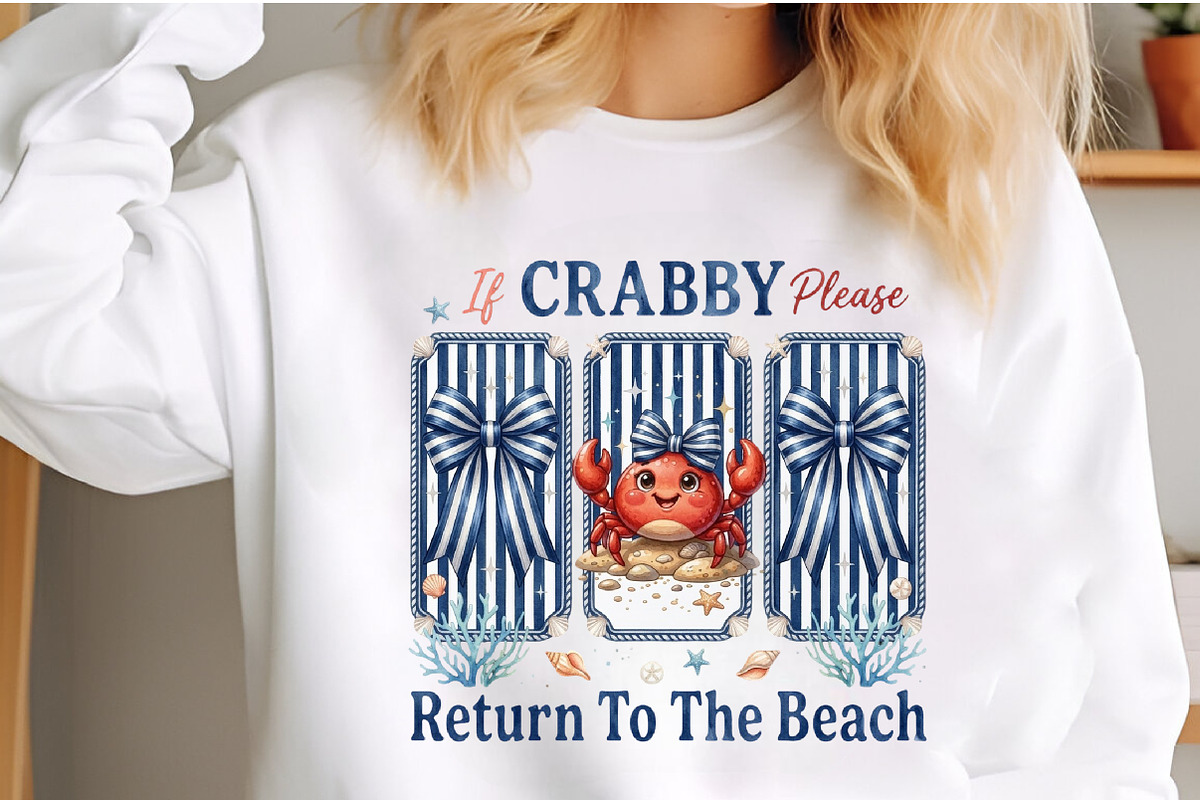 Coquette Bow if Crabby Beach PNG, an Illustration by designcity5 (Photo 1 of 4)