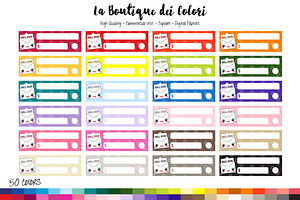 50 Rainbow Bill Reminder Clip Art