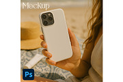 iPhone Tough Phone Case Mockup, an iPhone Mockup by UrbanMockupsStore (Thumbnail 1 of 5)