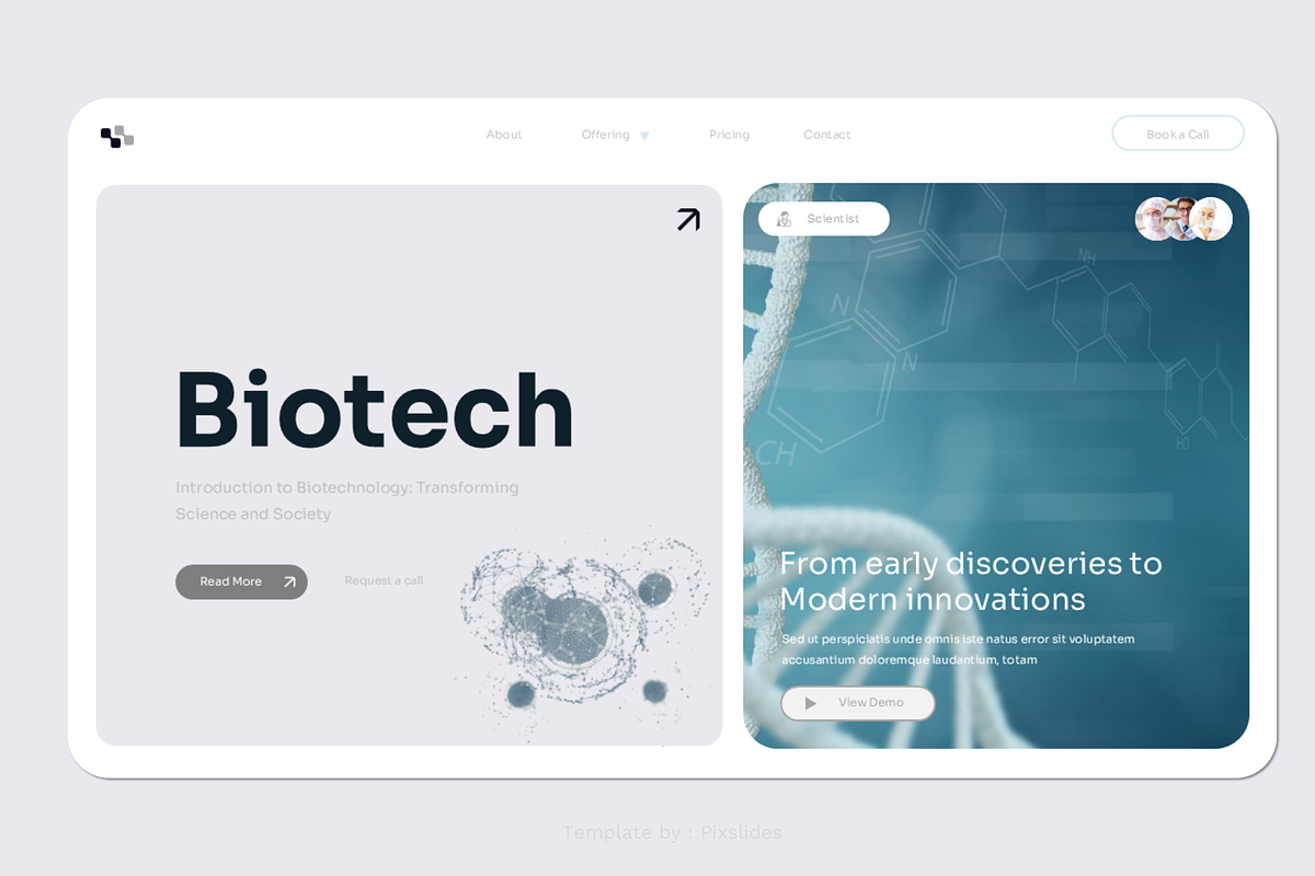 Biotechnology Keynote, a Presentation Template by Pixslides (Photo 5 of 7)